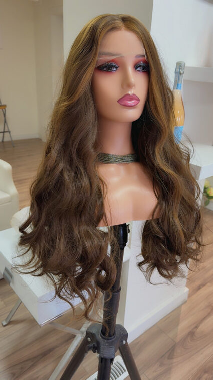 High Heat Blended Wig Crown Boss Amber