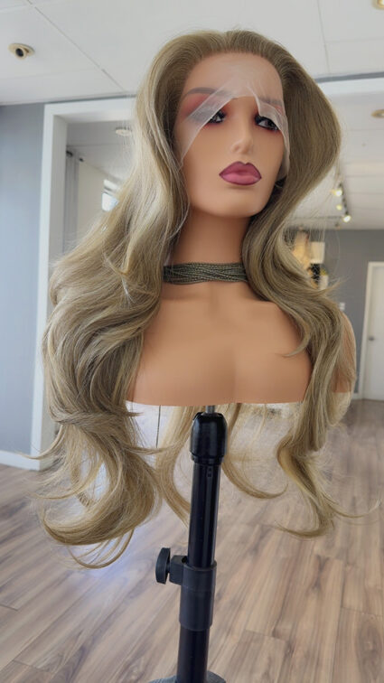 high heat blended wig crown boss Lisa 23 inch